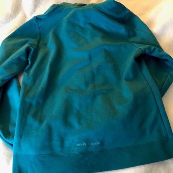 Under Armour Teal Hoodie - Large - Picture 2 of 2